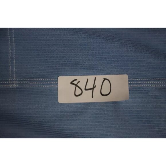 Tommy Bahama Polo Shirt Men L Blue Spread Collared Short Sleeve Logo Embroidered - Picture 8 of 8